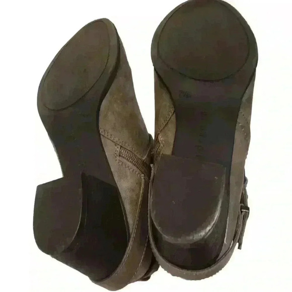 Indigo Rd Ladies Tan Ankle Booties zip sides size 7.5M - Picture 5 of 5